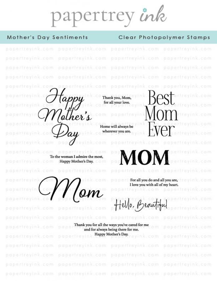 Mother's Day Sentiments Stamp Set